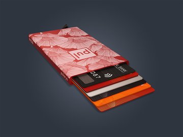 ZEN RFID Porta carte di credito "POPPIES" 1909108