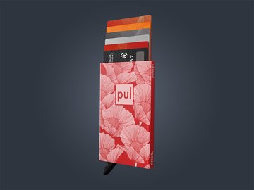 ZEN RFID Porta carte di credito "POPPIES" 1909108