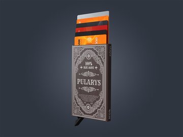 Porta-cartões de crédito ZEN RFID "TEQUILA" 1912155