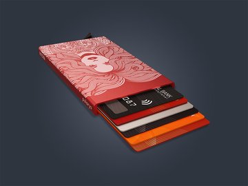 Калъф за кредитна карта ZEN RFID "THE MERMAID" 1915108