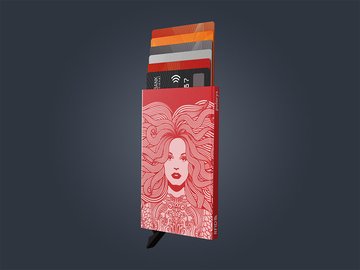 Калъф за кредитна карта ZEN RFID "THE MERMAID" 1915108