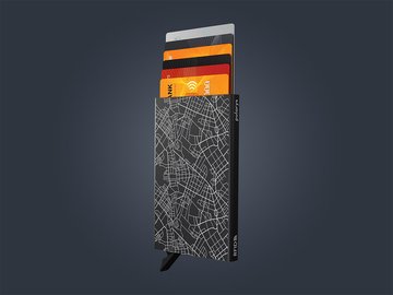 ZEN RFID kredītkaršu turētājs "STREETS OF BERLIN" 1919108
