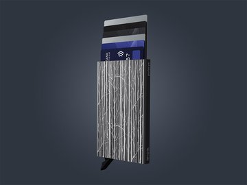 Etui na karty kredytowe RFID ZEN "WINTER BIRCHES" 1923155